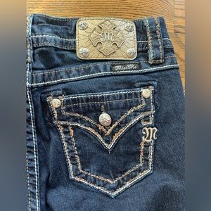 Miss Me jeans Size 27 Midrise Easy Skinny